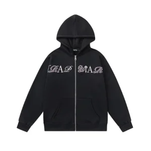 Trapstar Black Zipper Hoodie