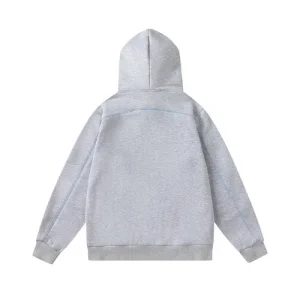 Trapstar Grey Irongate Chenille Hoodie