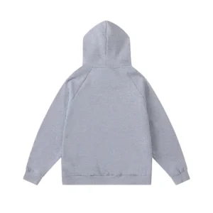 Trapstar Grey Orange Shooters Hoodie