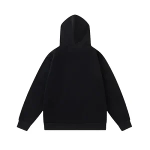 Trapstar Irongate Arch Chenille Hoodie Black